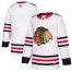 Adidas Chicago Blackhawks Blank White Road Authentic Stitched NHL Jersey