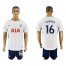 Tottenham Hotspur #16 Trippier White Blue Soccer Club Jersey