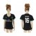 Womens Real Madrid #16 Kovacic Away Soccer Club Jersey