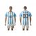 Argentina Personalized Home Soccer Country Jersey