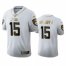 Jacksonville Jaguars #15 Gardner Minshew II Mens Nike White Golden Edition Vapor Limited NFL 100 Jersey
