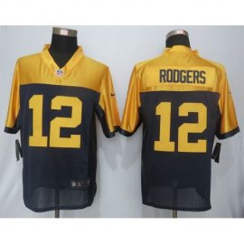Nike Green Bay Packers #12 Aaron Rodgers Navy Blue Alternate Mens Stitched NFL New Limited Jersey