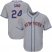 New York Mets #24 Robinson Cano Grey Cool Base Stitched Youth MLB Jersey