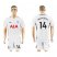 Tottenham Hotspur #14 Nkoudou White Home Soccer Club Jersey