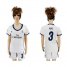 Womens Real Madrid #3 Pepe Home Soccer Club Jersey