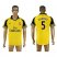 Arsenal #5 Gabriel Away Soccer Club Jersey