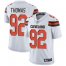 Nike Cleveland Browns #92 Chad Thomas White Mens Stitched NFL Vapor Untouchable Limited Jersey