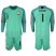 Brazil #1 Alisson Green Goalkeeper Long Sleeves Soccer Country Jersey