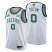 Boston Boston Celtics #0 Jayson Tatum Nike Releases Classic Edition Youth 2022 NBA Finals 75th Anniversary Jersey White Youth