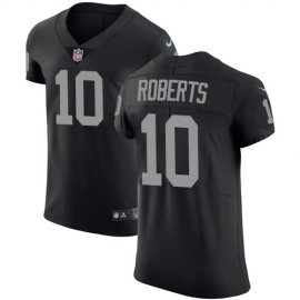 Nike Las Vegas Raiders #10 Seth Roberts Black Team Color Mens Stitched NFL Vapor Untouchable Elite Jersey