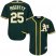 Oakland Athletics #25 Stephen Piscotty Green Cool Base Stitched Youth MLB Jersey