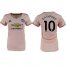 Womens Manchester United #10 Rashford Away Soccer Club Jersey