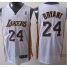 Revolution 30 Los Angeles Lakers 24 Kobe Bryant White Jersey Cheap