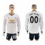 Manchester United Personalized Sec Away Long Sleeves Soccer Club Jersey