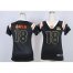 Nike Cincinnati Bengals #18 A.J. Green Black Team Color Womens Stitched NFL Elite Draft Him Shimmer Jersey