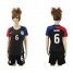 Womens USA #6 Nagbe Away Soccer Country Jersey