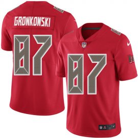 Nike Tampa Bay Buccaneers #87 Rob Gronkowski Red Youth Stitched NFL Limited Rush Jersey
