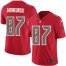 Nike Tampa Bay Buccaneers #87 Rob Gronkowski Red Youth Stitched NFL Limited Rush Jersey