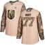 Adidas Vegas Golden Knights #77 Brad Hunt Camo Authentic 2017 Veterans Day Stitched Youth NHL Jersey