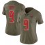 Nike Tampa Bay Buccaneers #9 Matt Gay Olive Womens Stitched NFL Limited 2017 Salute To Service Jersey