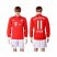 Bayern Munchen #11 Costa Home Long Sleeves Soccer Club Jersey