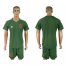 Spain Military Green Goalkeeper 2018 FIFA World Cup Soccer Jersey