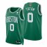 Boston Boston Celtics #0 Jayson Tatum Green Nike Mens 2022 NBA Finals 75th Anniversary Diamond Icon Edition Swingman Jersey Mens
