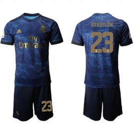 Real Madrid #23 Reguilon Dark Blue Soccer Club Jersey