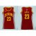 Womens Cavaliers #23 LeBron James Red Dress Stitched NBA Jersey