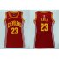 Womens Cavaliers #23 LeBron James Red Dress Stitched NBA Jersey