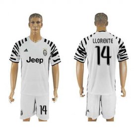 Juventus #14 Llorente SEC Away Soccer Club Jersey