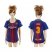 Womens Barcelona #3 Pique Home Soccer Club Jersey
