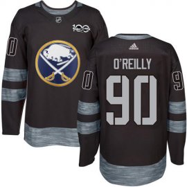 Adidas Buffalo Sabres #90 Ryan OReilly Black 1917-2017 100th Anniversary Stitched NHL Jersey