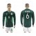 Mexico #6 H.Herrera Home Long Sleeves Soccer Country Jersey