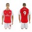 Arsenal #9 Lucas Home Soccer Club Jersey