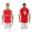 Arsenal #9 Lucas Home Soccer Club Jersey