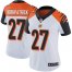 Nike Cincinnati Bengals #27 Dre Kirkpatrick White Womens Stitched NFL Vapor Untouchable Limited Jersey