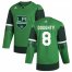 Los Angeles Kings #8 Drew Doughty Mens Adidas 2020 St. Patricks Day Stitched NHL Jersey Green.jpg.jpg