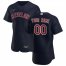 Cleveland Indians Custom Mens Nike Navy Alternate 2020 Authentic Player MLB Jersey
