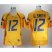 West Virginia Mountaineers 12 Geno Smith Yellow College Football NCAA Jersey