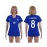 Womens France #8 Valbuena Home Soccer Country Jersey