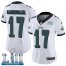 Nike Philadelphia Eagles #17 Harold Carmichael White Super Bowl LII Womens Stitched NFL Vapor Untouchable Limited Jersey