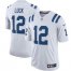Indianapolis Colts #12 Andrew Luck Mens Nike White Vapor Limited Team Jersey