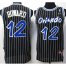 Orlando Magic 12 Dwight Howard Black NBA Jerseys Cheap