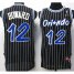 Orlando Magic 12 Dwight Howard Black NBA Jerseys Cheap