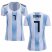Womens Argentina #7 Icardi Home Soccer Country Jersey