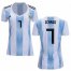 Womens Argentina #7 Icardi Home Soccer Country Jersey