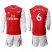 Arsenal #6 Koscielny Red Home Long Sleeves Soccer Club Jersey
