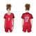 Womens Portugal #17 Nani Home Soccer Country Jersey