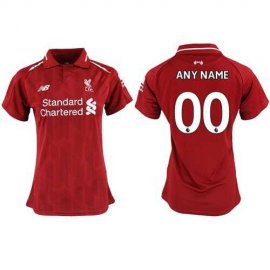 Womens Liverpool Personalized Home Soccer Club Jersey